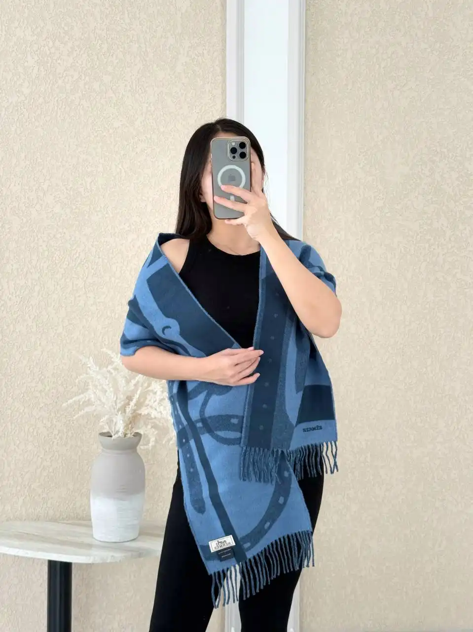 Hermes Ready Steady Go Scarf Indigo / Denim - photo 4