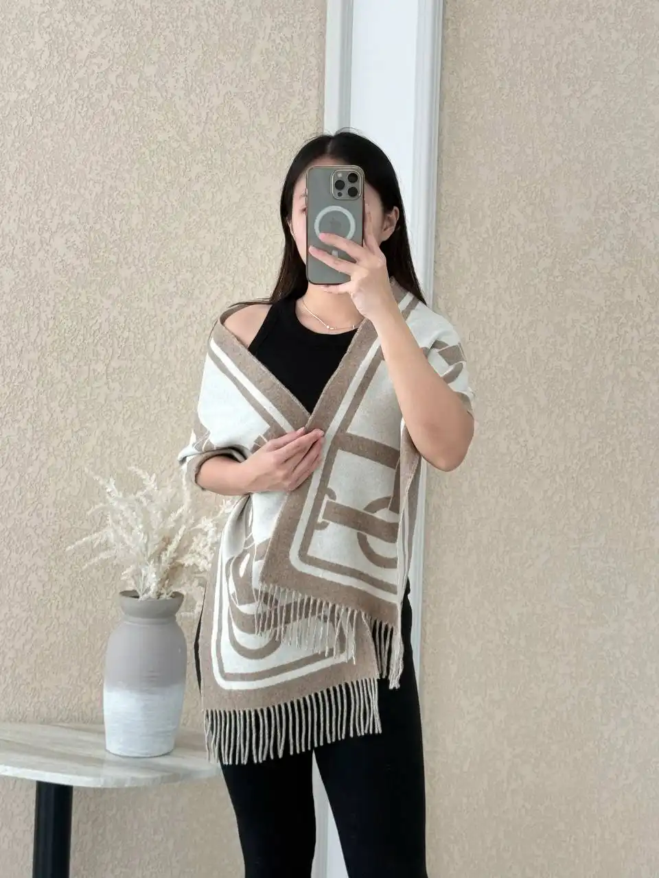 Hermes Petite Casaque Coaching Scarf Desert / Ivoire - photo 5