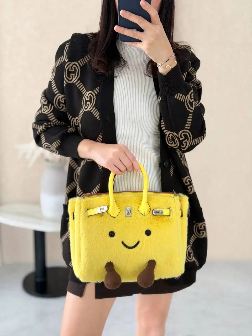 Jellycat Birkin Medium Pineapple Milkshake - photo 3