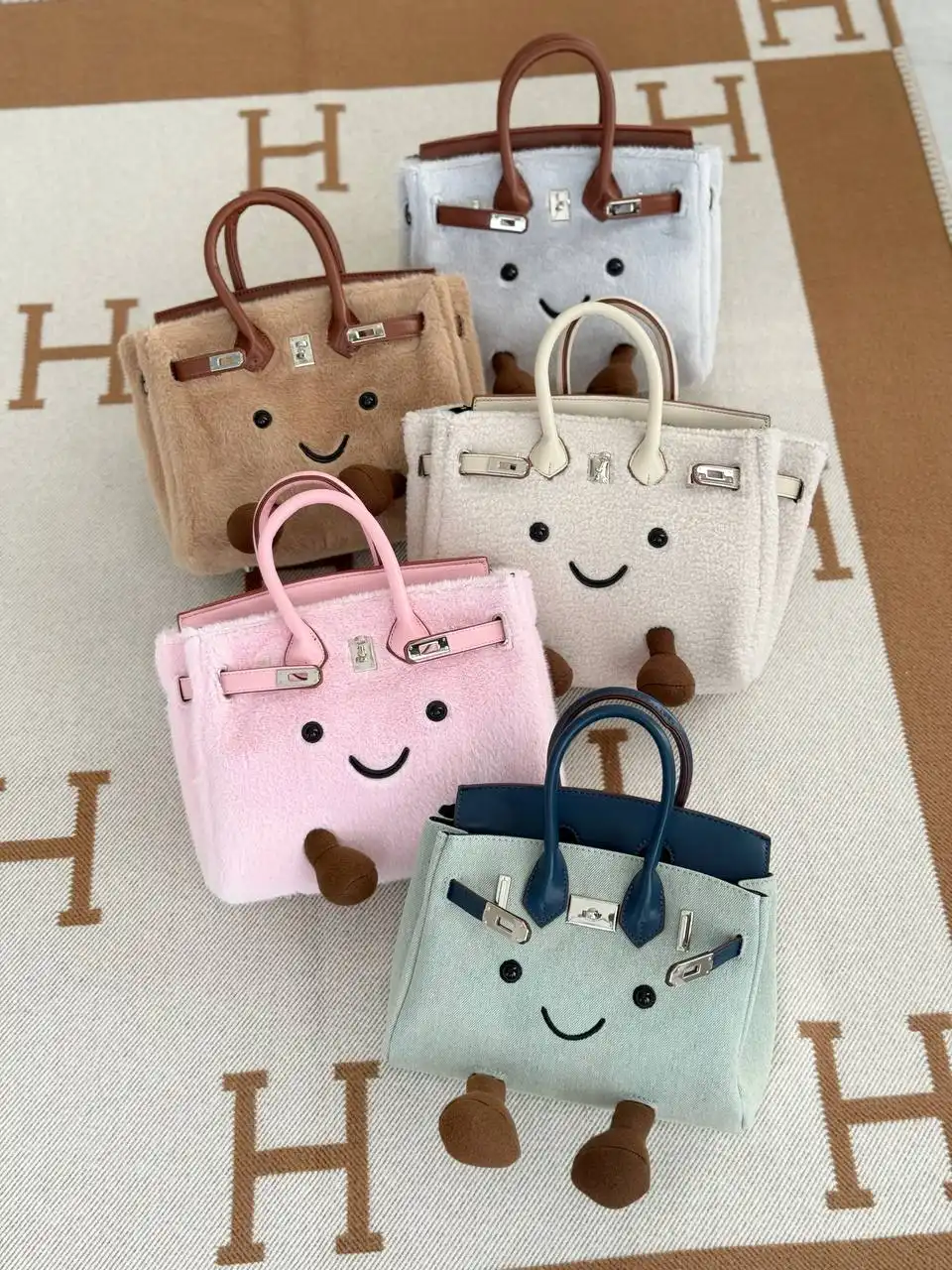 Jellycat Birkin Medium Milk Tea Chestnut - photo 6