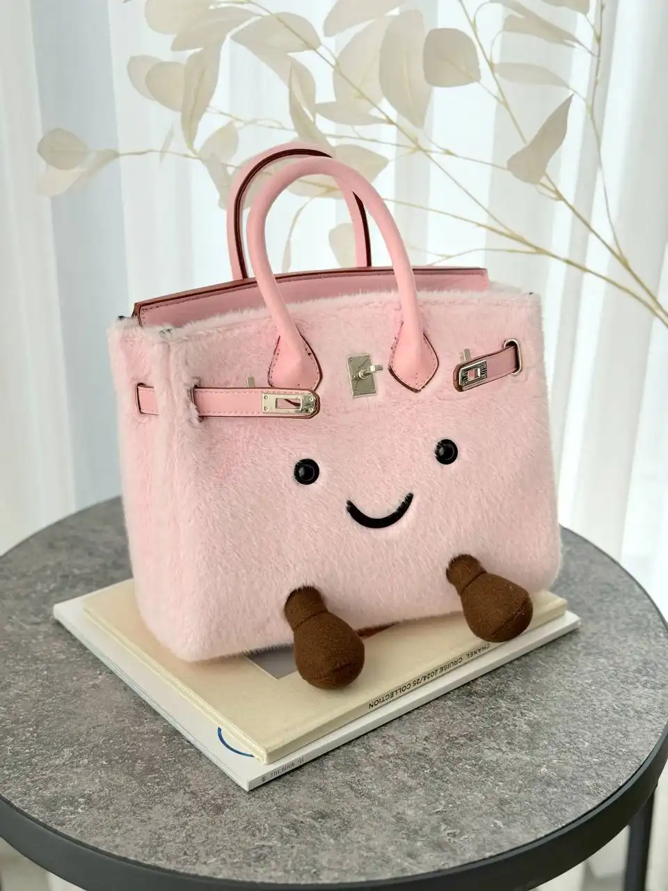 Jellycat Jellycat Birkin Medium Lychee Powder