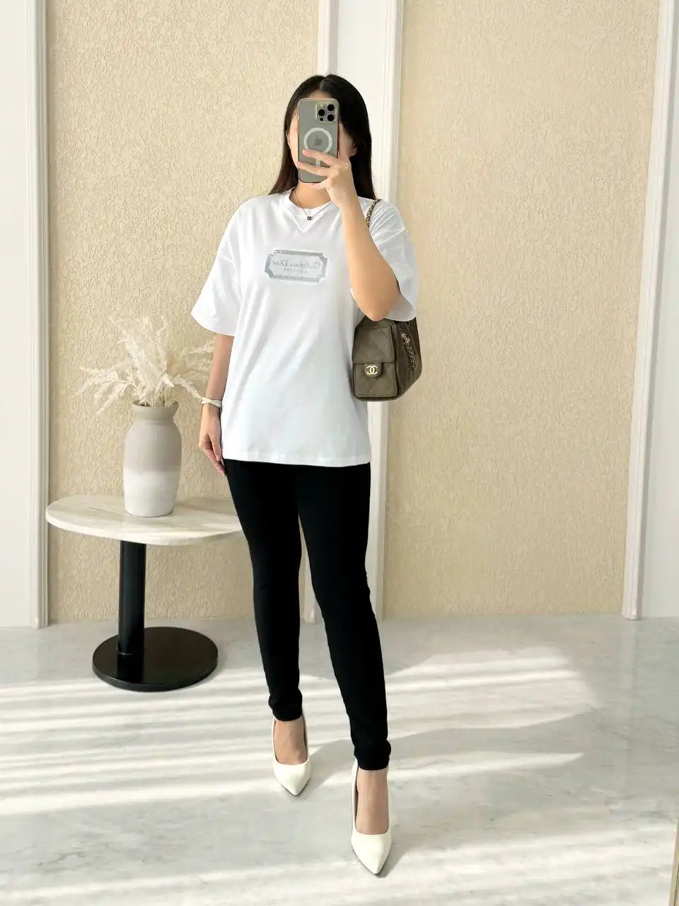 DIOR Dior Christian Dior Couture T-Shirt White Cotton Jersey