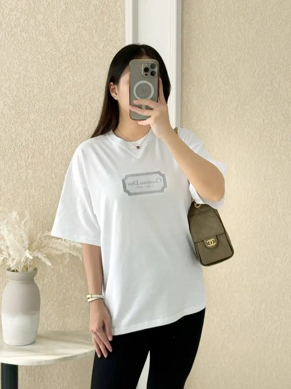 Dior Christian Dior Couture T-Shirt White Cotton Jersey - photo 3
