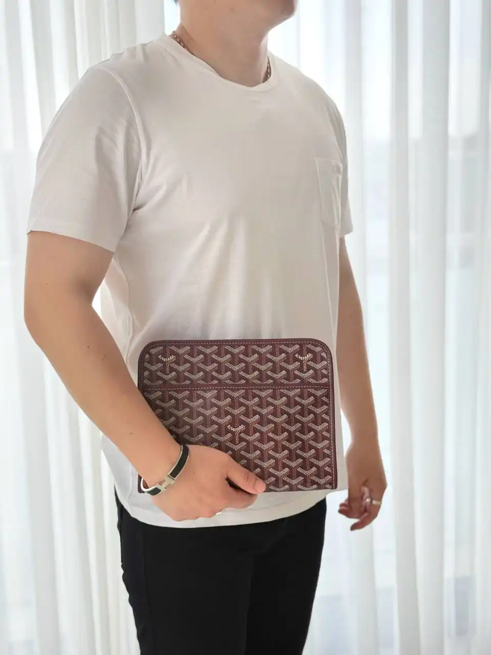 Goyard Jouvence Burgundy MM - photo 3