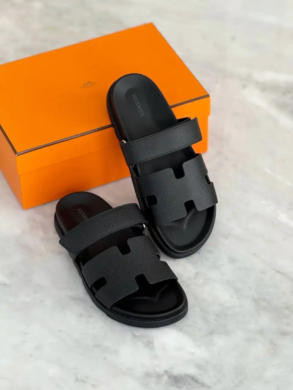 Hermes Hermes Chypre Epsom Black