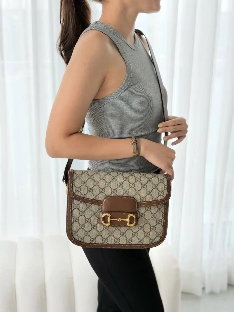 Gucci 1955 Horsebit Medium Shoulder Bag - photo 4