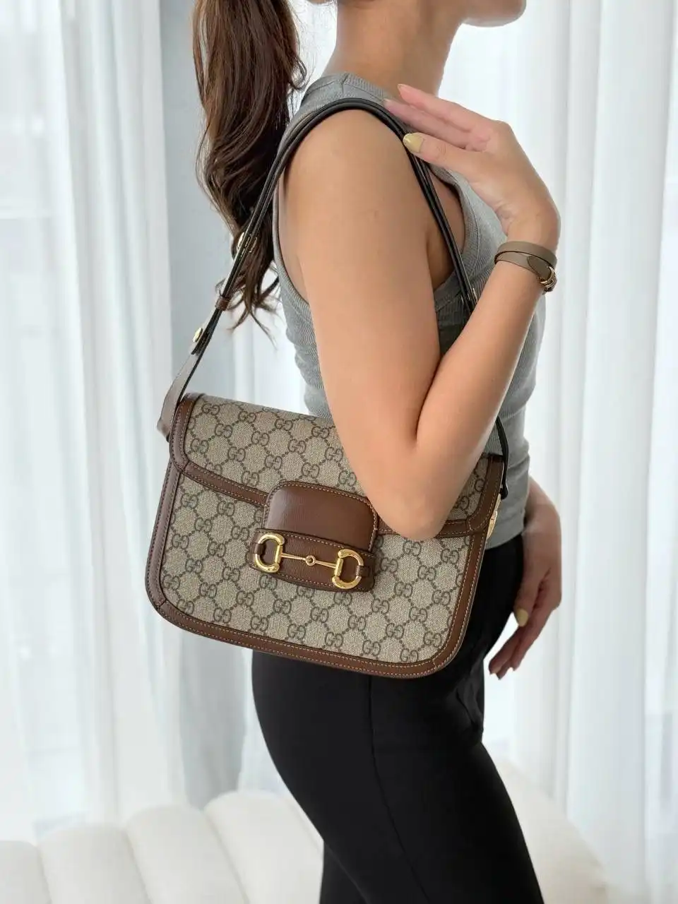 Gucci 1955 Horsebit Medium Shoulder Bag - photo 5