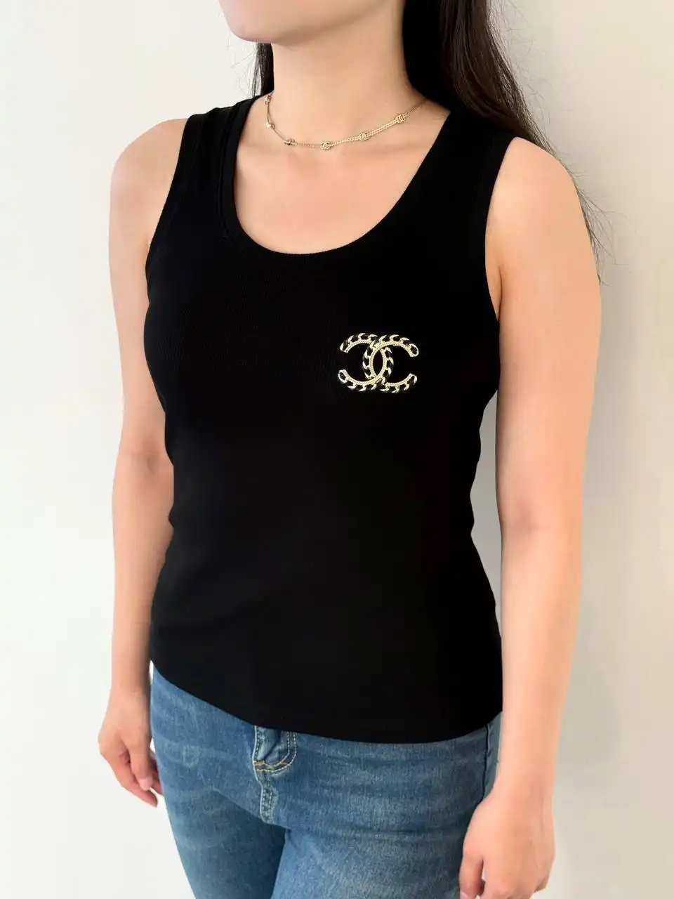 CHANEL Chanel Brooch Leather With Arrow