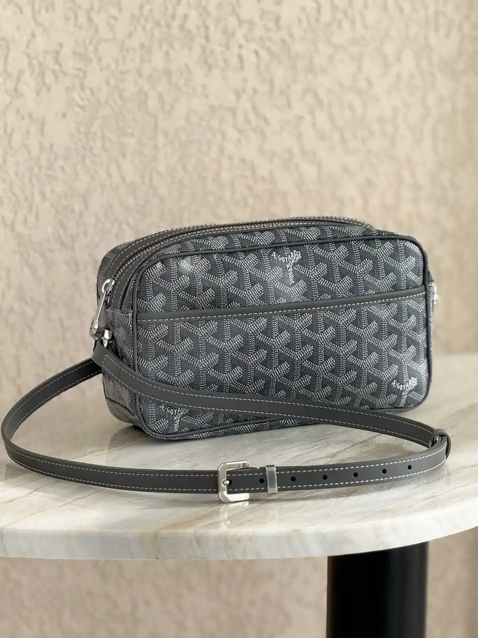 GOYARD Goyard Cap Vert PM Bag Grey