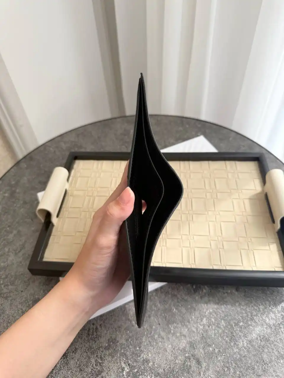 Chanel Men All Card Wallet Black GHW - photo 3