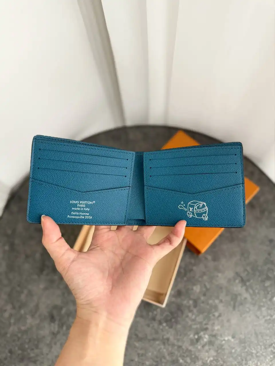 Louis Vuitton LV Slender Wallet Defile Homme Printemps Ete 2026