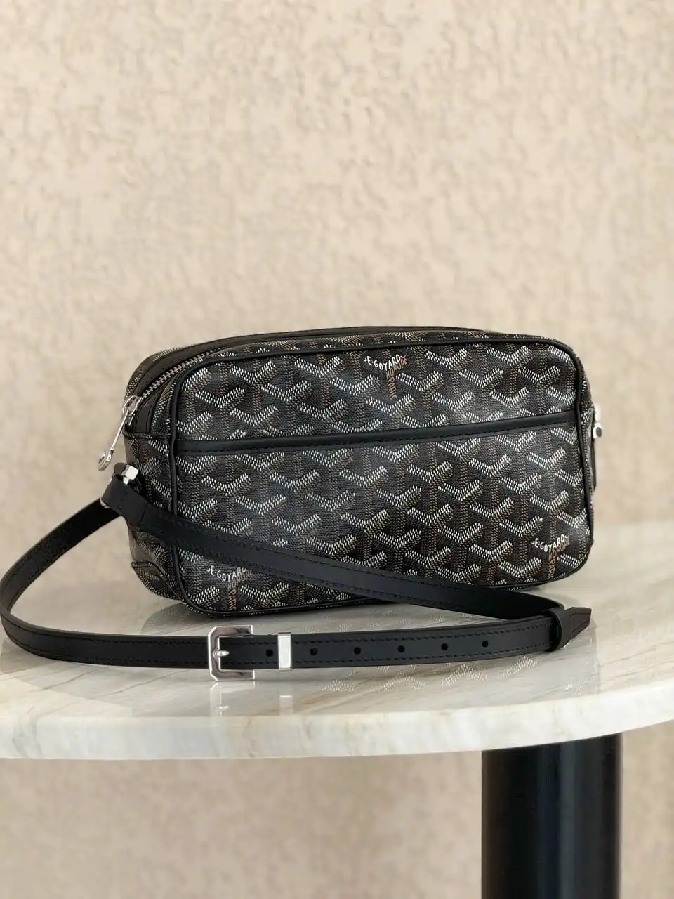GOYARD Goyard Cap Vert PM Bag Black