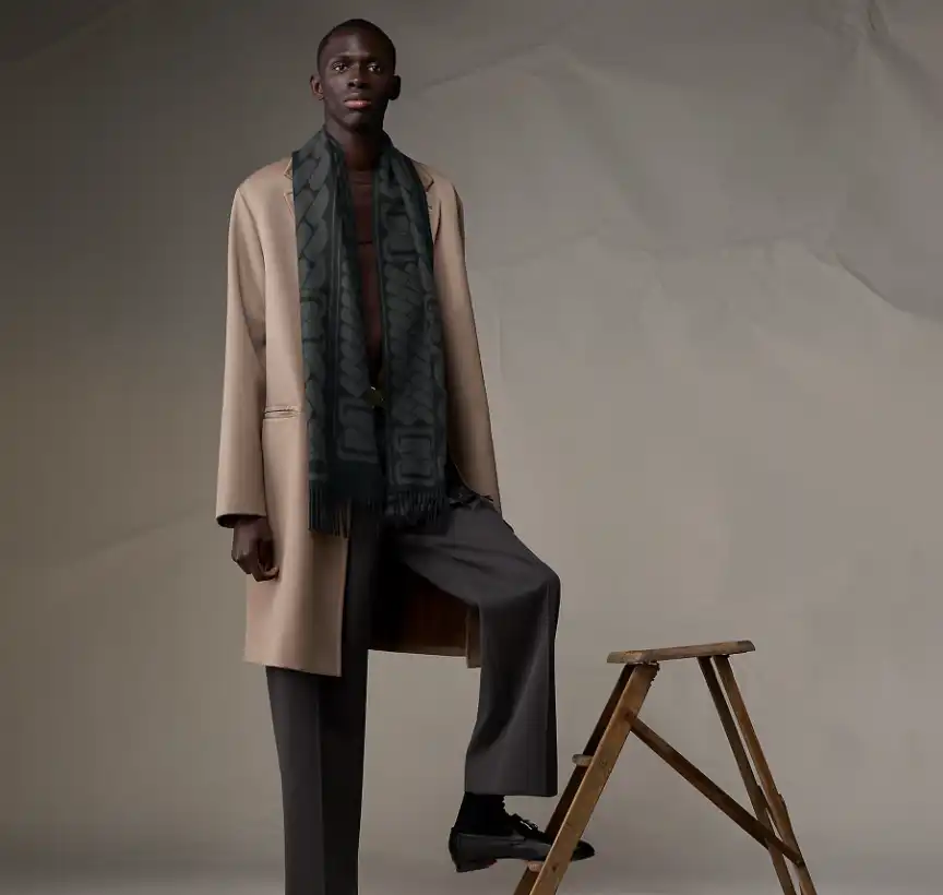 Hermes Clic Cest Noue Scarf Noir / Anthracite - photo 5