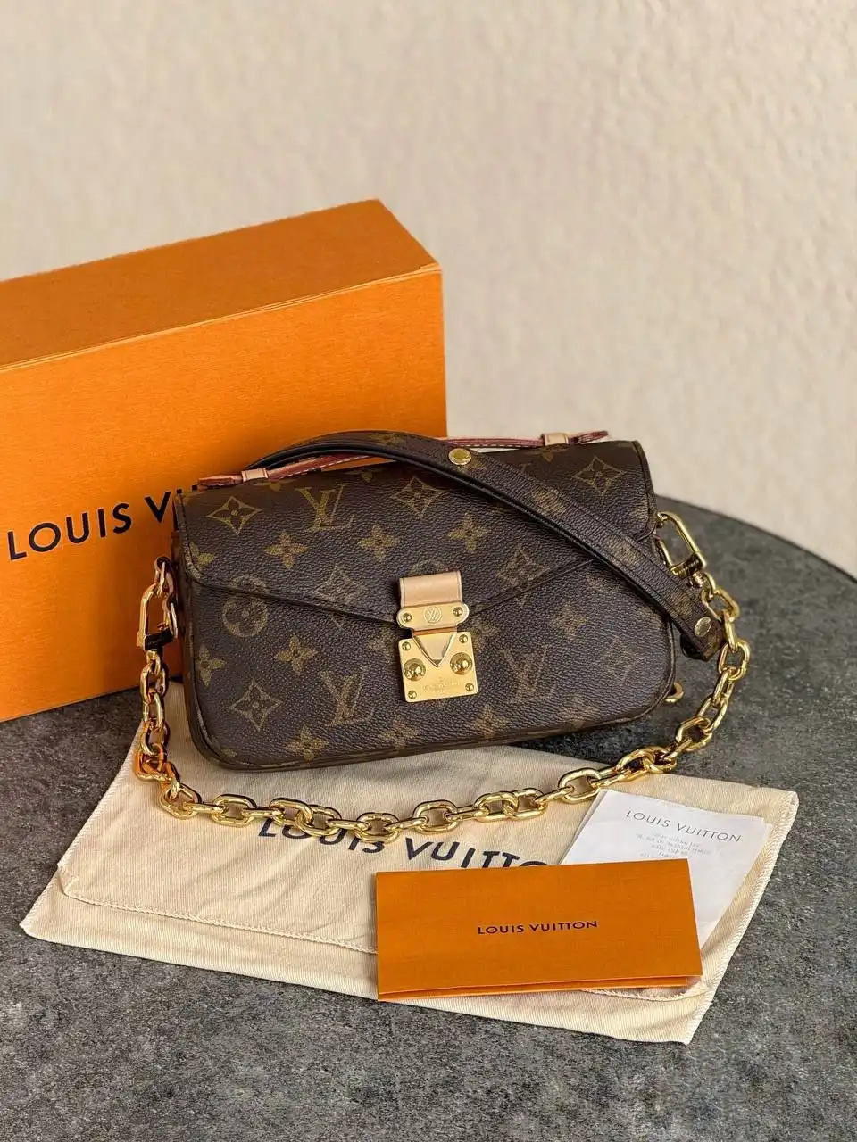Louis Vuitton Preloved LV Metis East West Monogram
