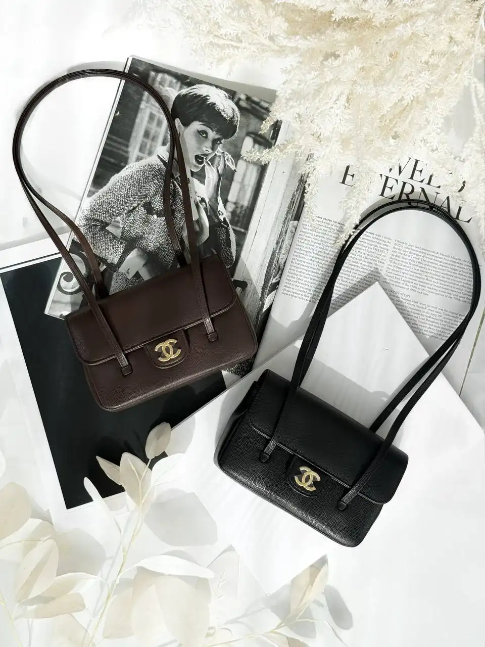 Chanel C26 Preppy Coco Mini Black GHW - photo 3