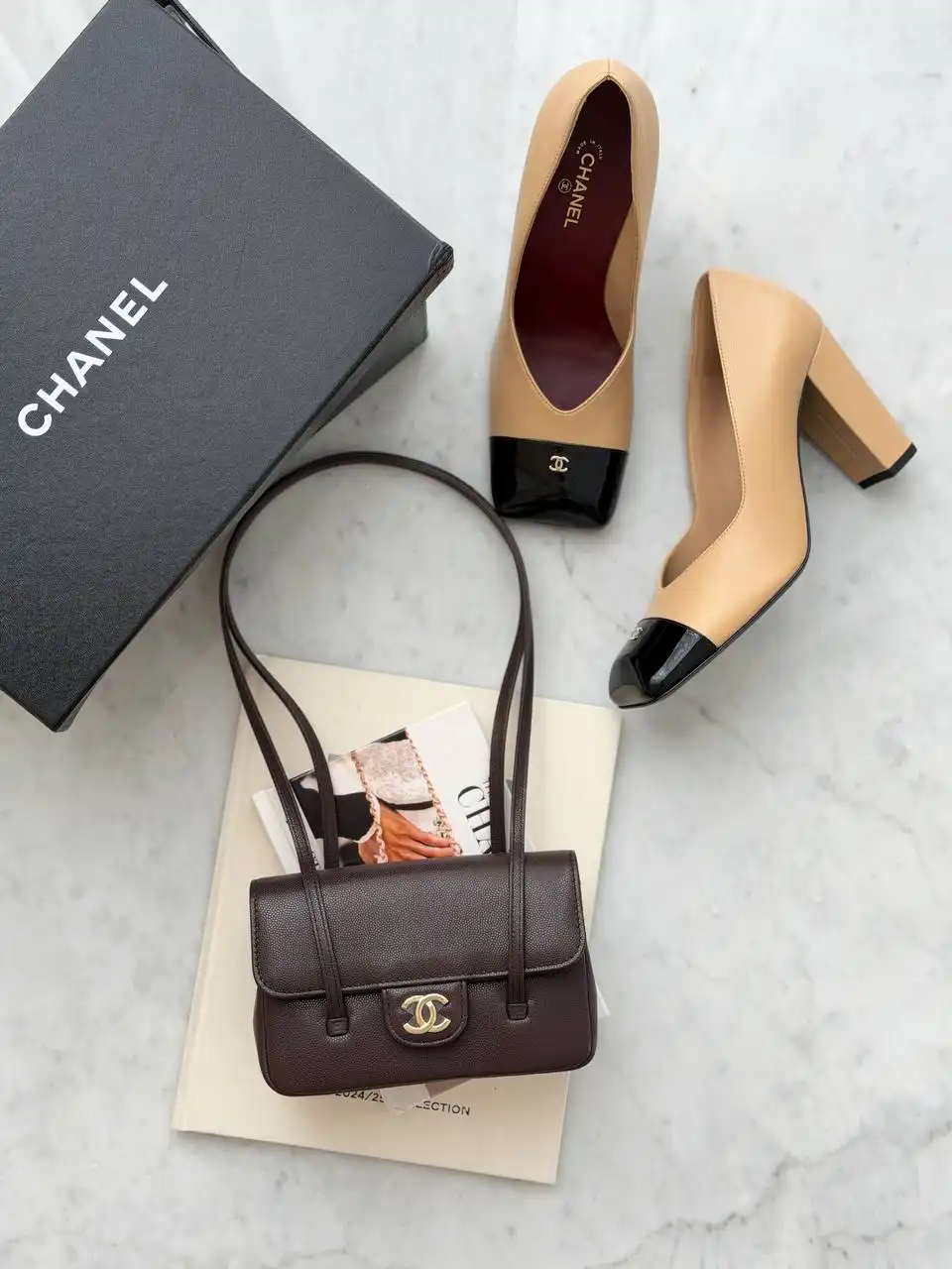 Chanel Pumps Beige - photo 3