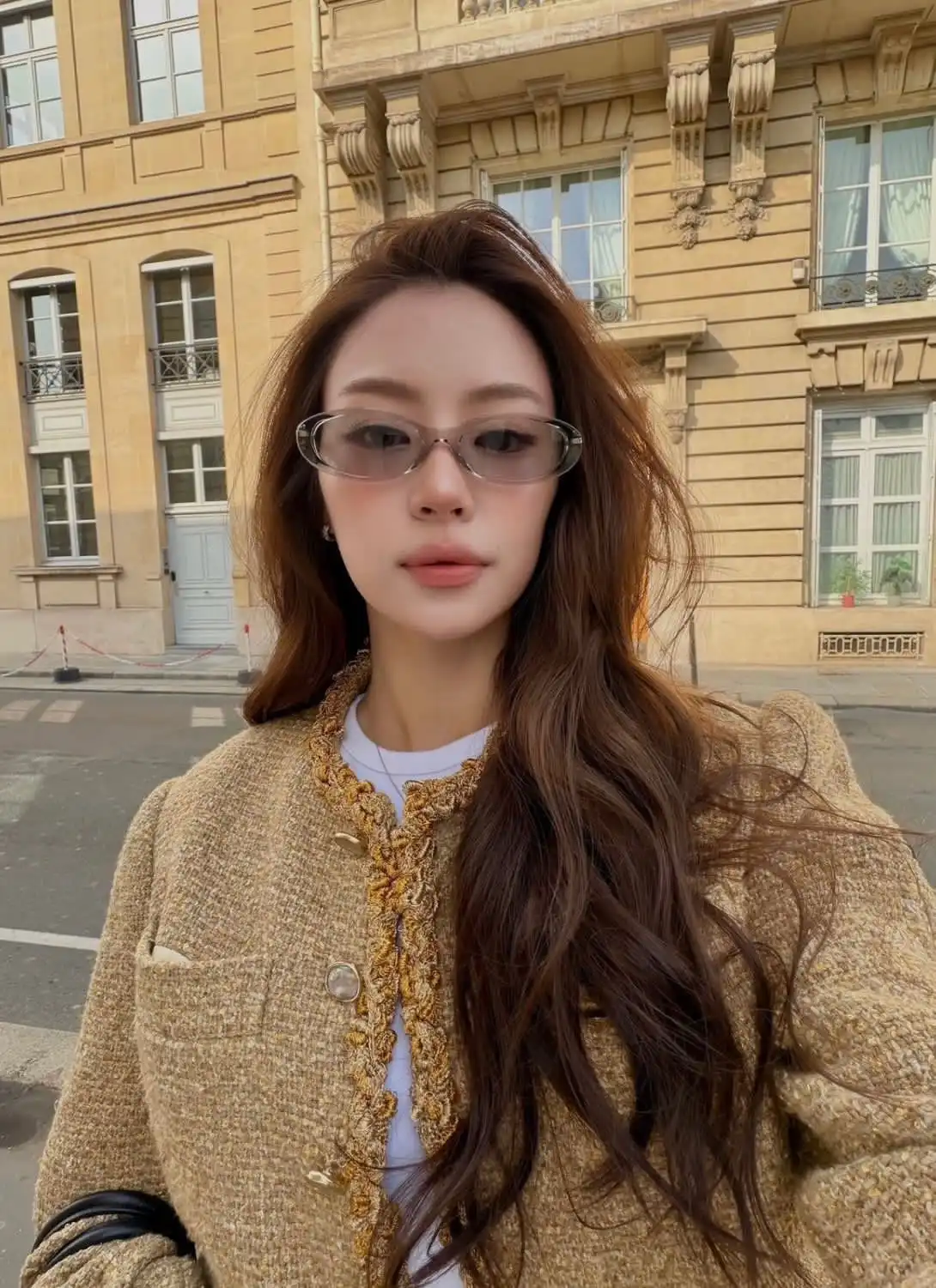 Chanel Oval Sunglasses Frame Acetate & Metal Light Grey - photo 7