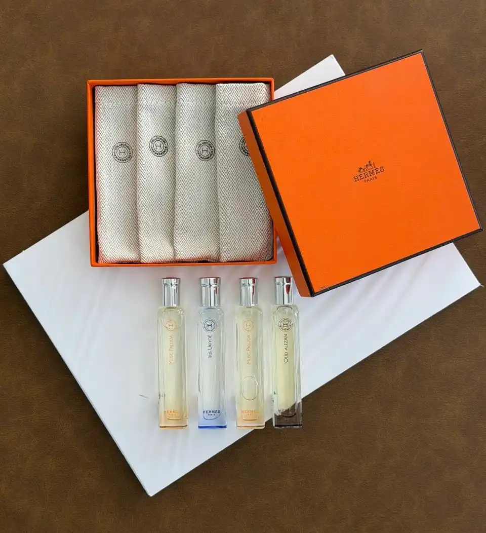 Hermes Hermes Travel Set Parfume 4 x 15 ml