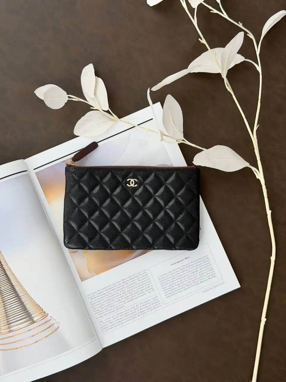 Chanel Ocase Small Black GHW - photo 7