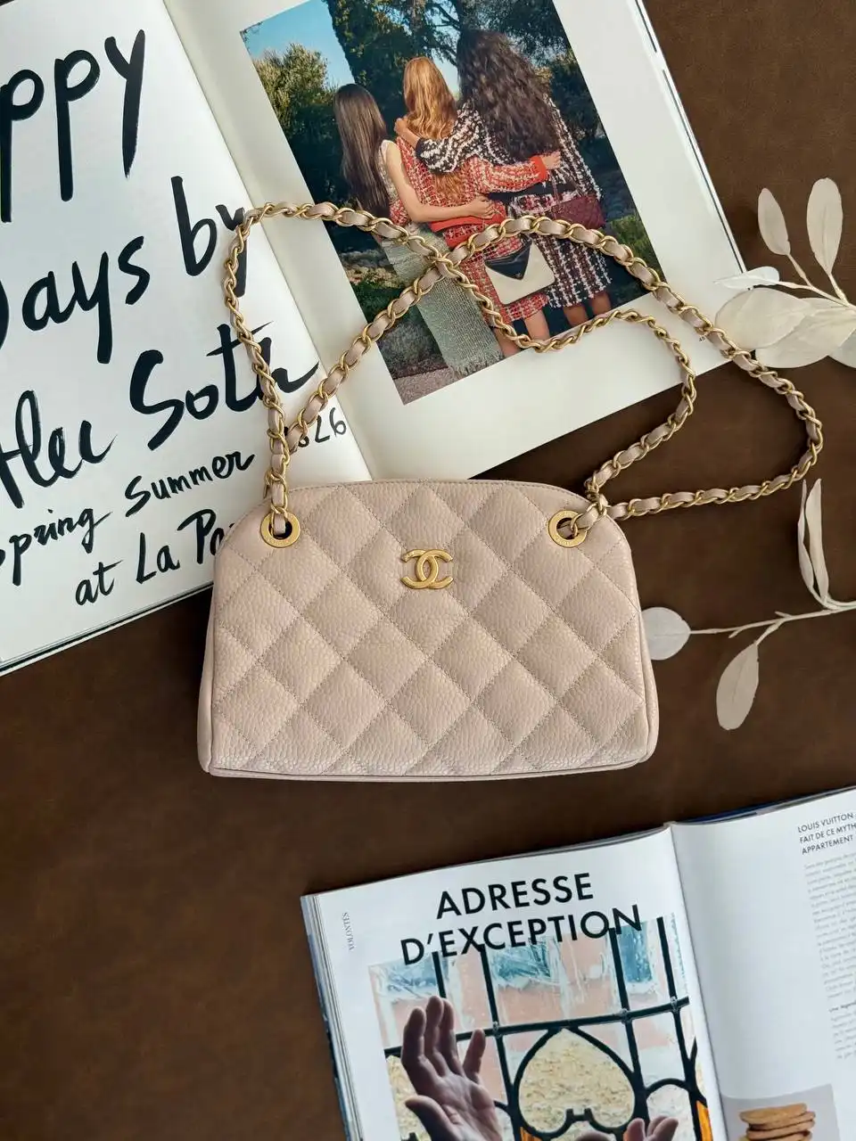 Chanel Bowling Medium Beige GHW - photo 3