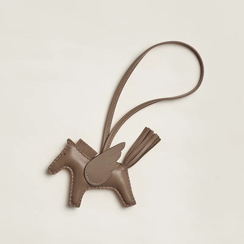 Hermes Hermes Rodeo Pegase PM Charm Etoupe / Etoupe / Etoupe