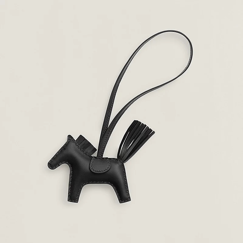 Hermes Hermes Rodeo PM Charm Noir / Noir / Noir
