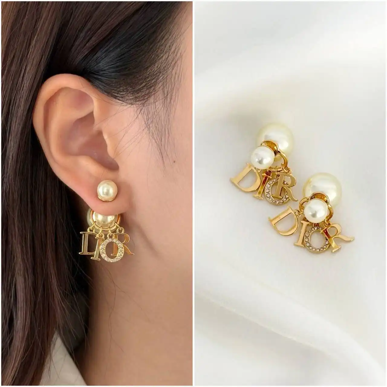 Dior Tribales Earrings Letter - photo 1