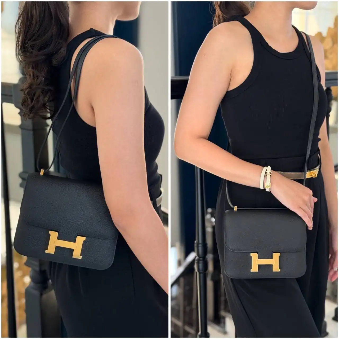 Hermes Constance 18 / C18 New Black GHW With Mirror - photo 5