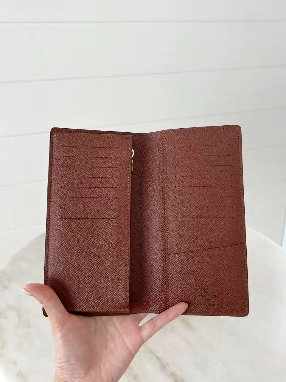 Louis Vuitton LV Brazza Wallet Monogram Brown