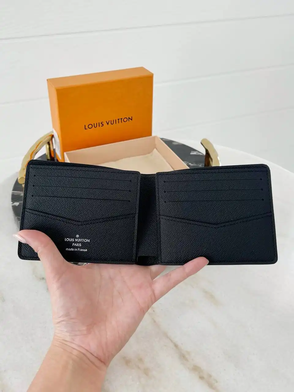 Louis Vuitton LV Slender Wallet Monogram Eclipse