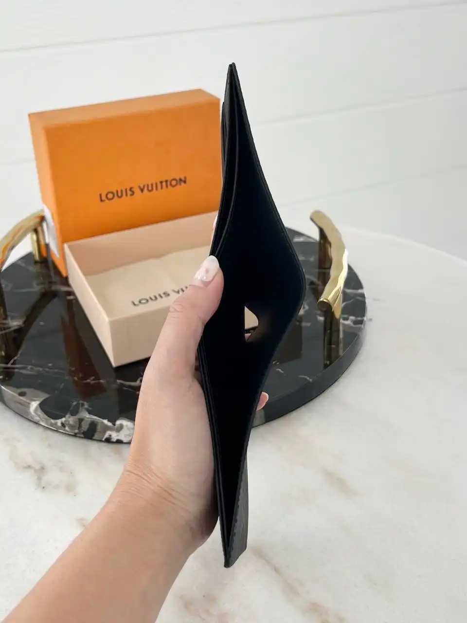 LV Slender Wallet Monogram Eclipse - photo 3