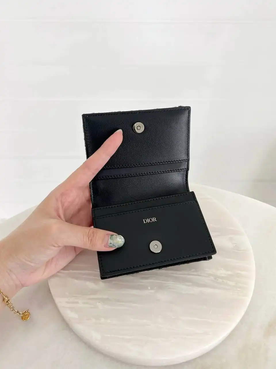 Dior Card Wallet Visite Wallet Oblique - photo 3