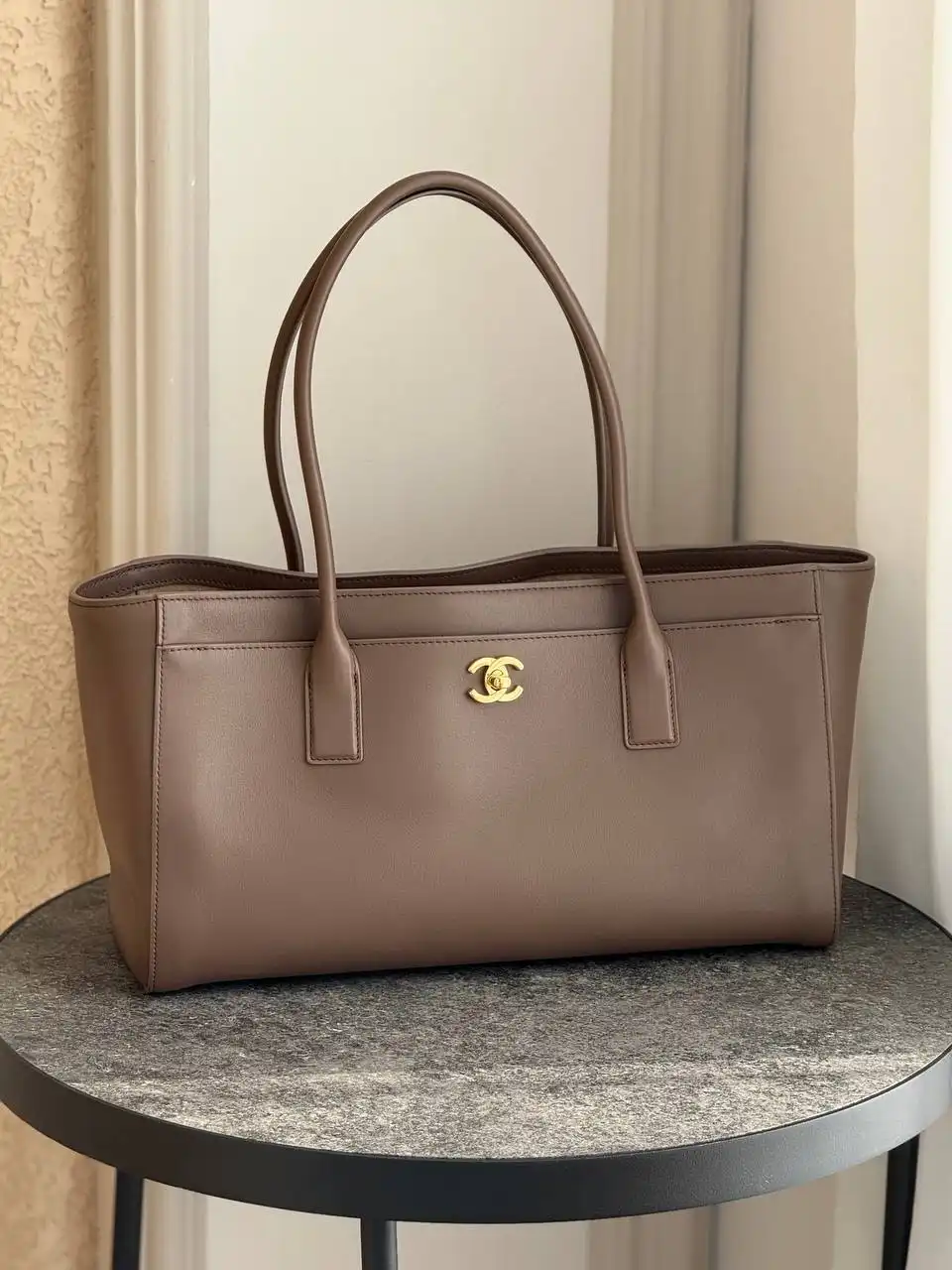 Chanel Executive Tote Brown / Etoupe / Khaki GHW - photo 3
