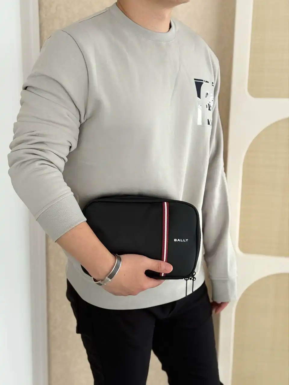 Bally Bally Pouch / Clutch Black Cordura