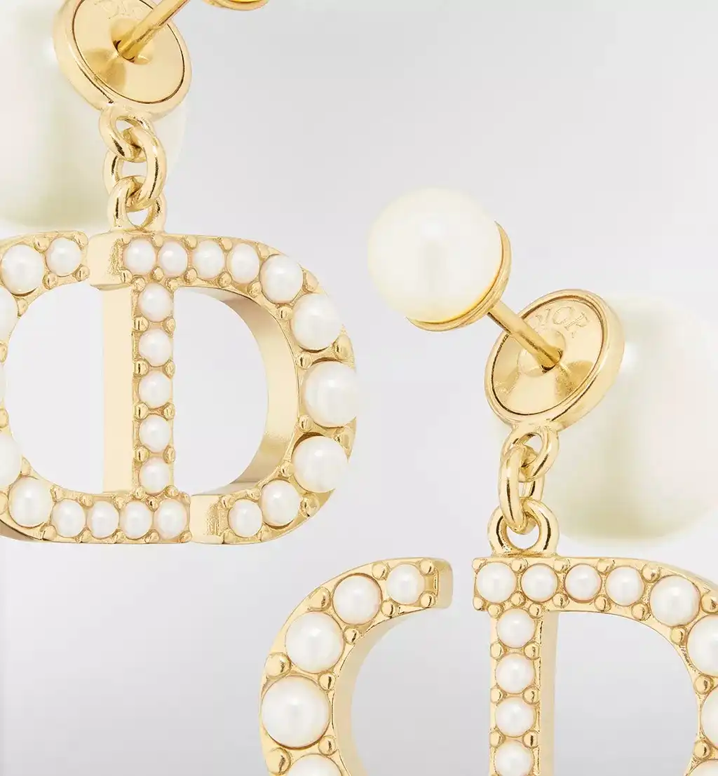 Dior Tribales Earrings CD Full Pearls - photo 4