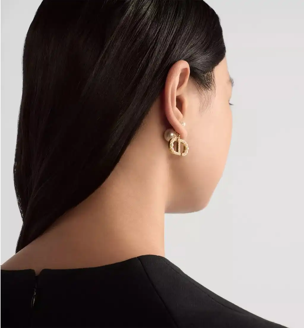 Dior Tribales Earrings CD Full Pearls - photo 6