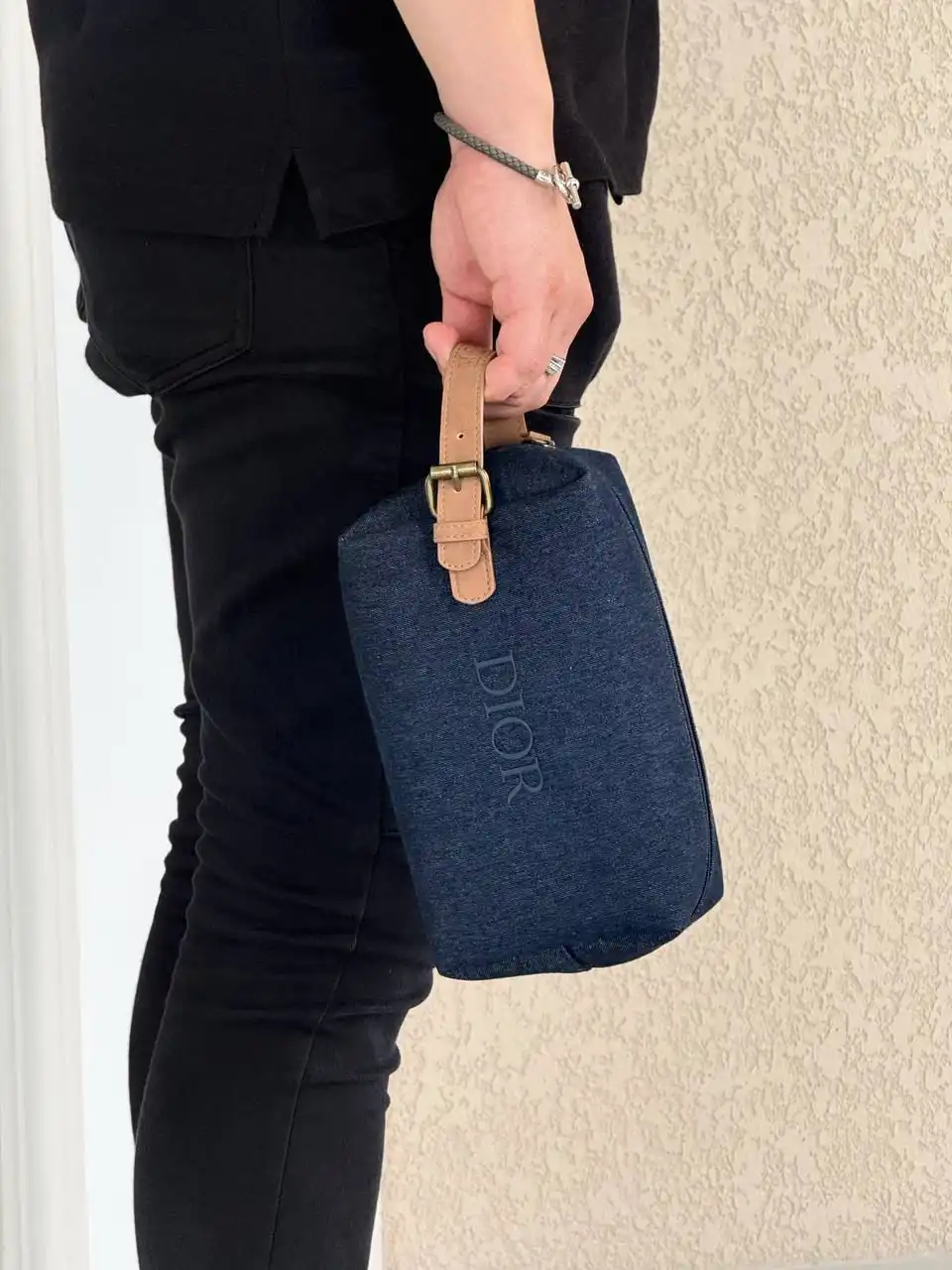 DIOR Dior Pouch Denim Sauvage Set