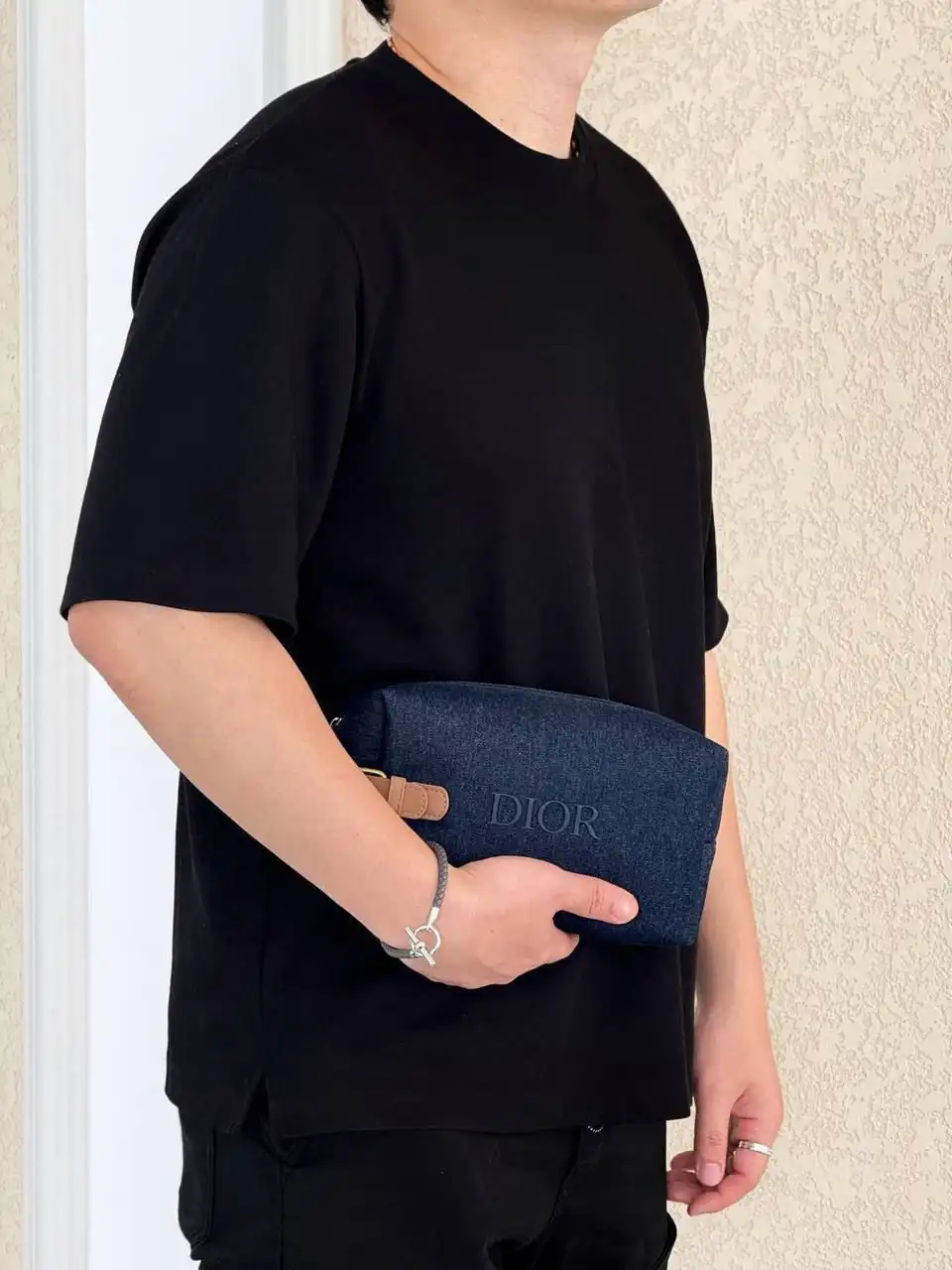 Dior Pouch Denim Sauvage Set - photo 3
