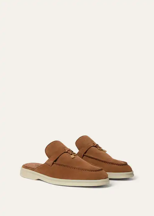 Loro Piana Babouche Walk Mules Colour Vicuna GHW - photo 3