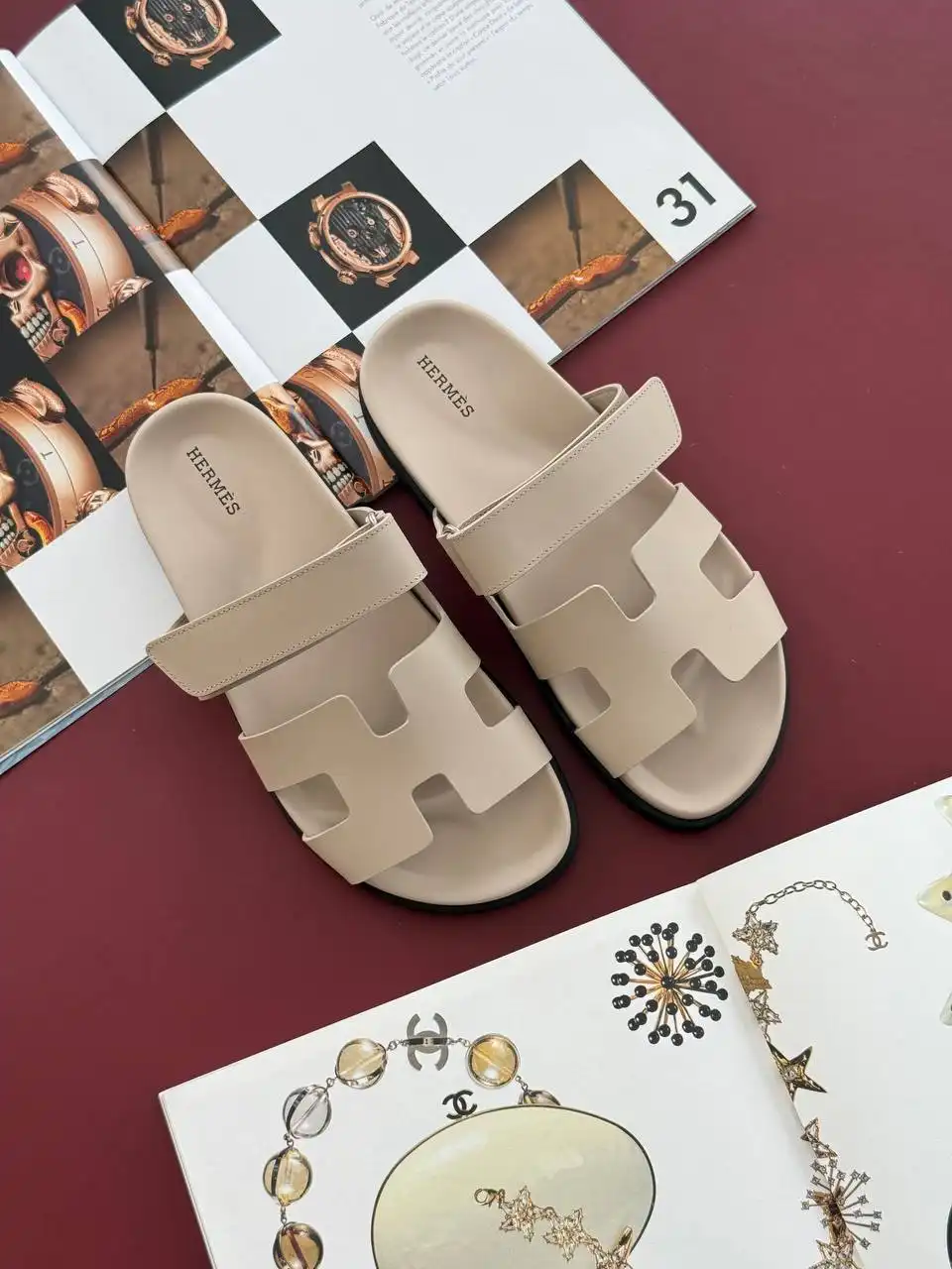 Hermes Chypre Sandal Beige Nomade - photo 1