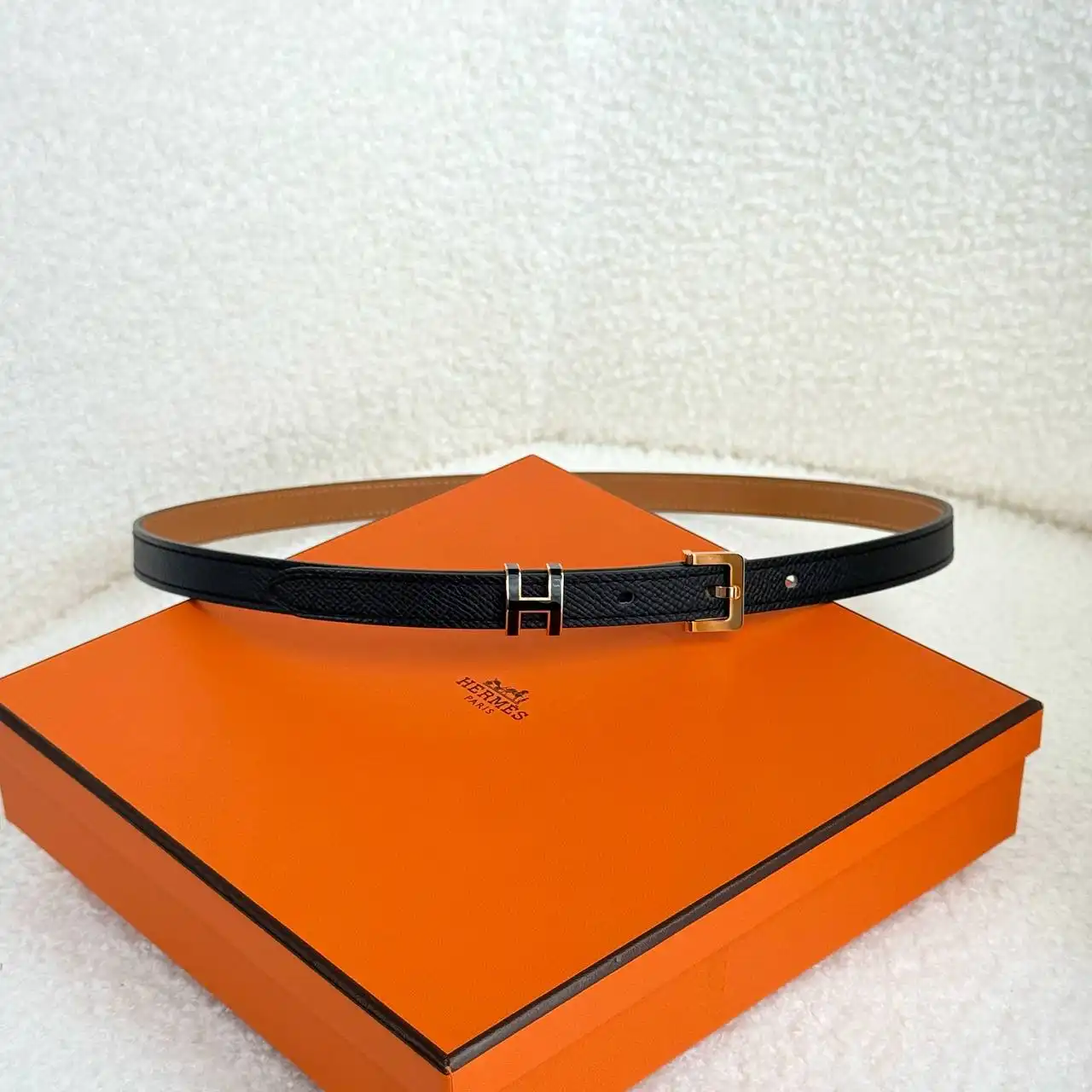 Hermes Pop H 15 Belt Black RGHW - photo 1