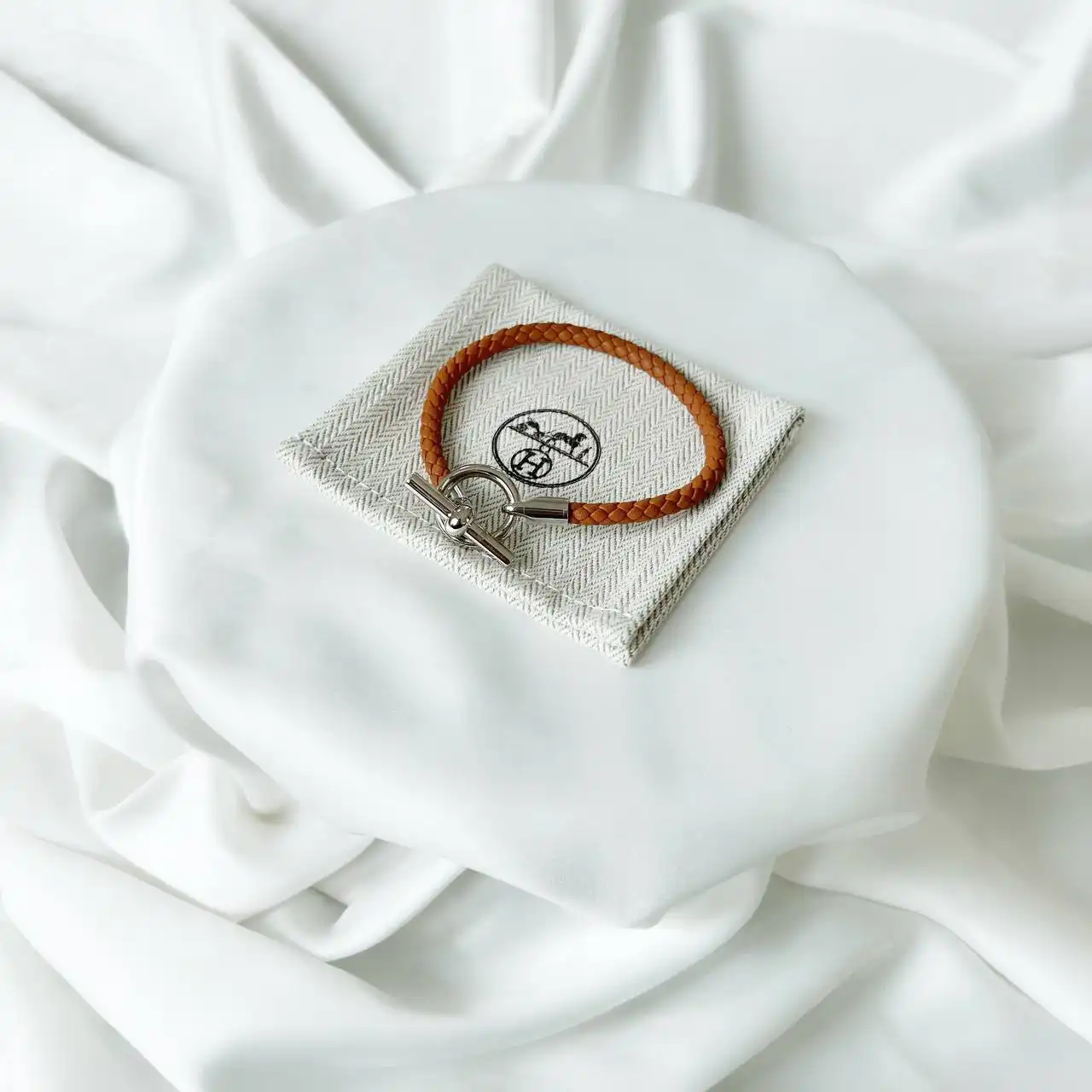 Hermes Hermes Glenan Bracelet Gold PHW