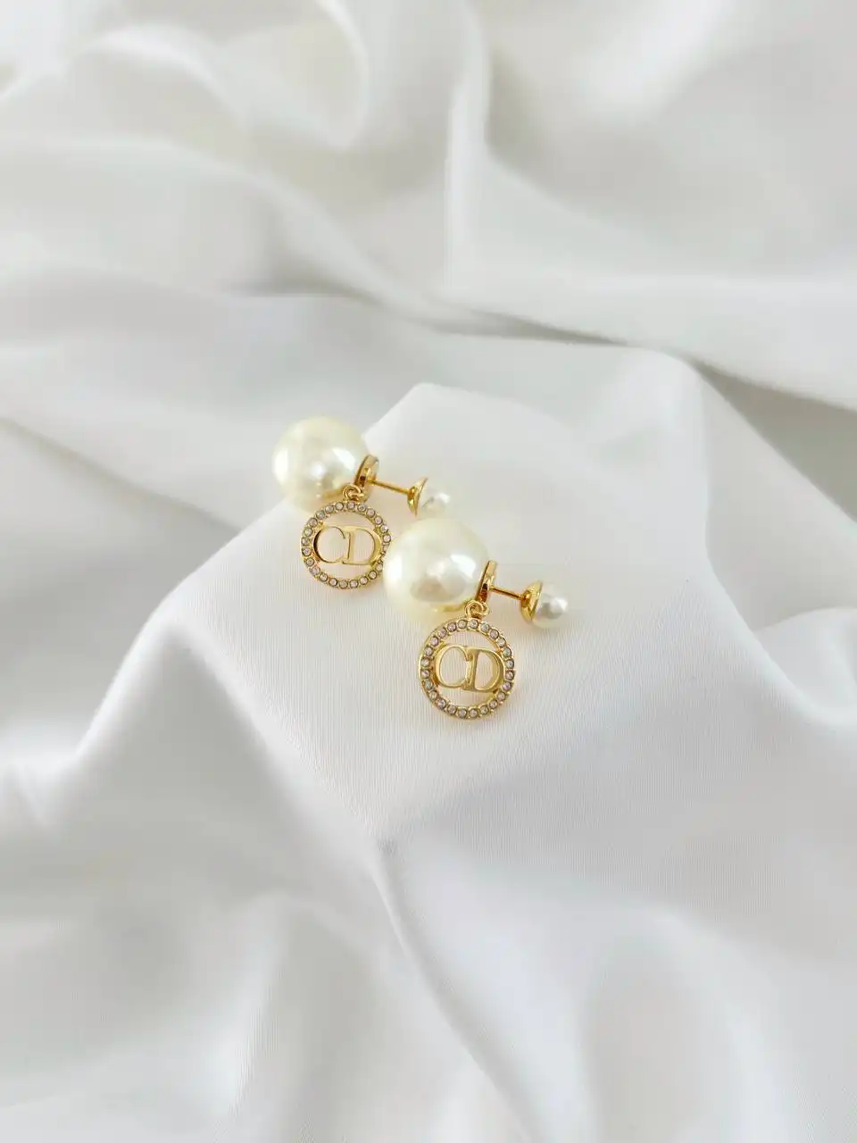 Dior Tribales Earrings CD Mid Blink Pearl - photo 1