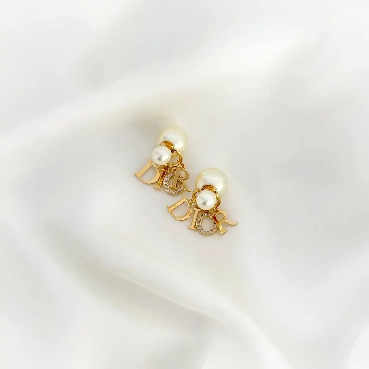 DIOR Dior Tribales Earrings Letter
