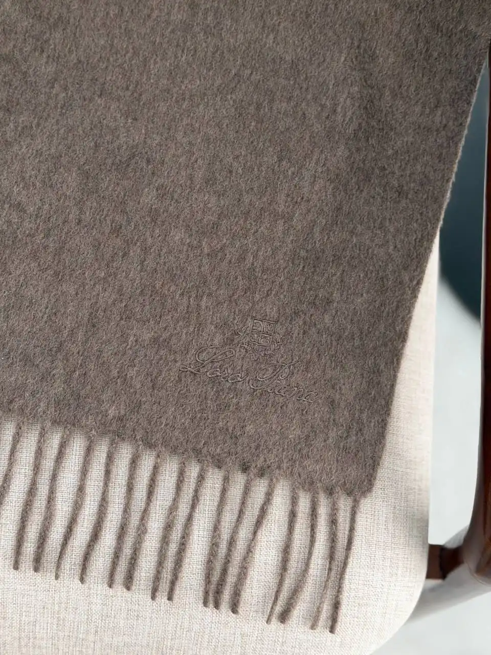 Loro Piana Loro Piana Grande Unita Scarf Rustic Amber