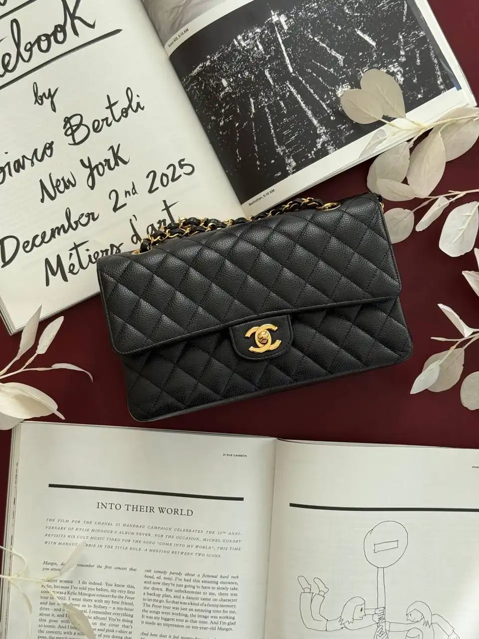 Preloved Chanel Classic Medium Black Caviar GHW - photo 4