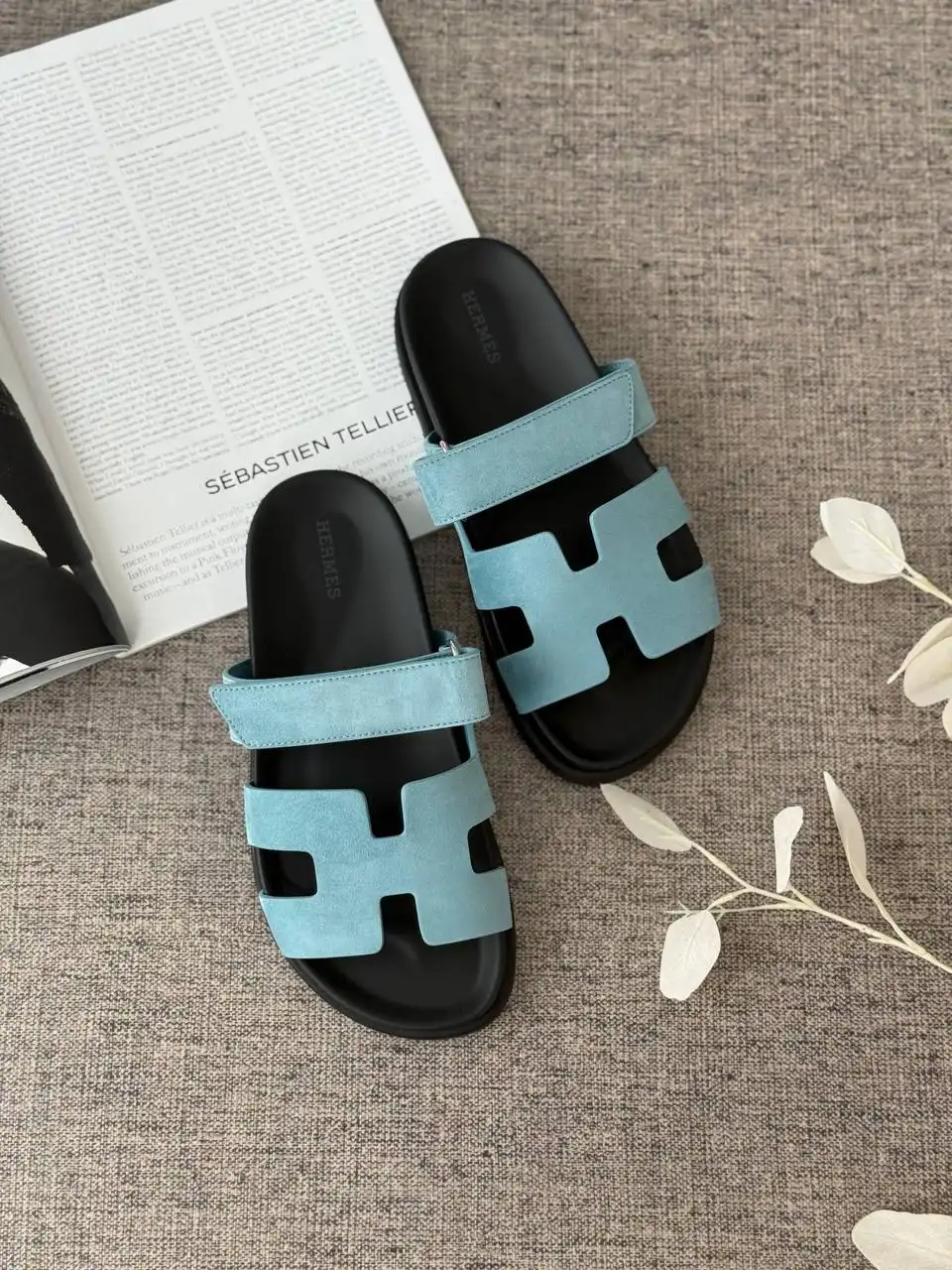 Hermes Hermes Chypre Sandal Bleu Mineral