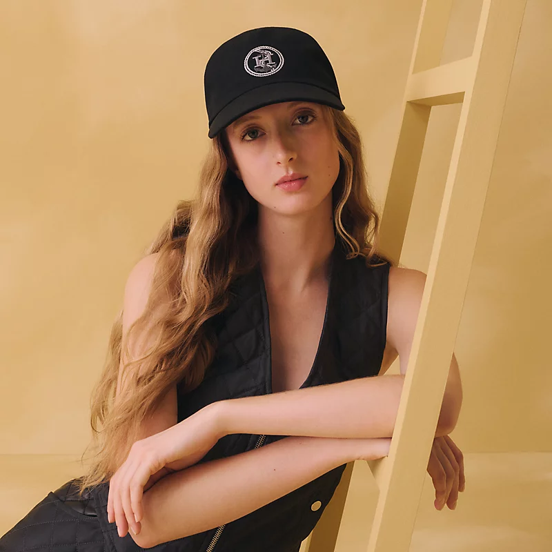 Hermes Max H Ancre Cap Noir / Black - photo 5