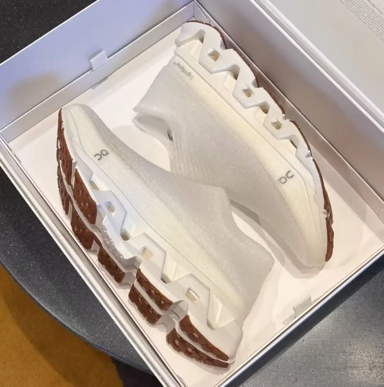 Loewe X On LightSpray Cloudmonster sneaker White / Silver - photo 7