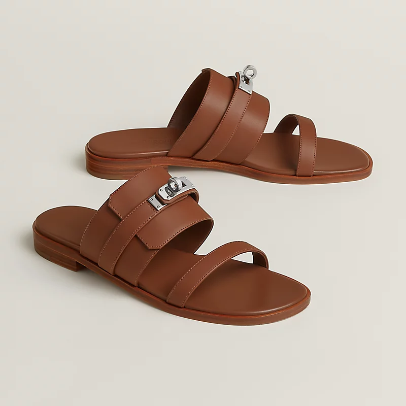 Hermes Nina Sandal Gold - photo 1